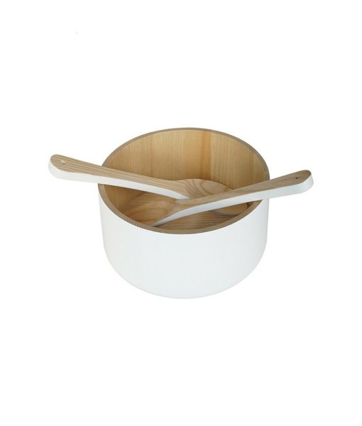 Ash Wood Salad Bowl Sets  2 Piece