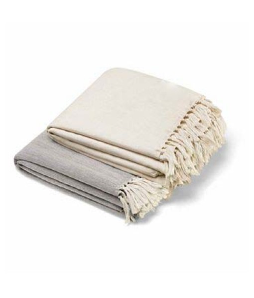 Twill Fringe Lace Throw