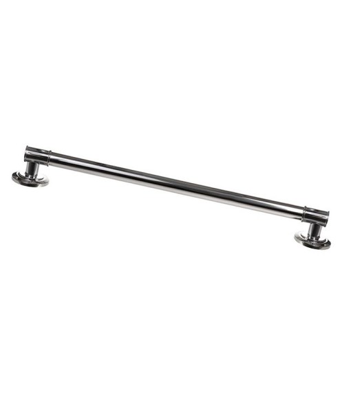 Arista Decorative Grab Bar Chrome Finish