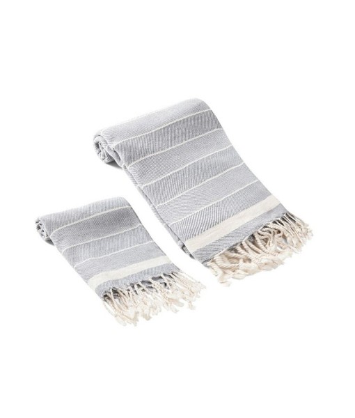 Lena 2 Piece Bath and Hand Towel Set