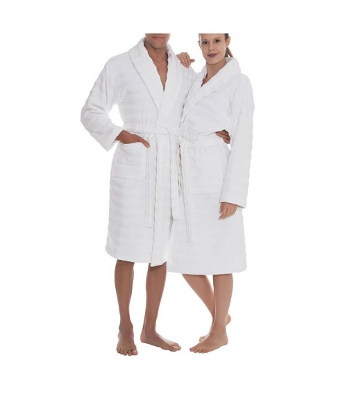 Esperance Unisex Bathrobes Collection Terry Cloth Bathrobe