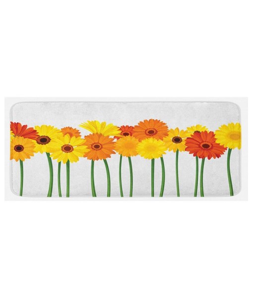 Gerber Daisy Kitchen Mat