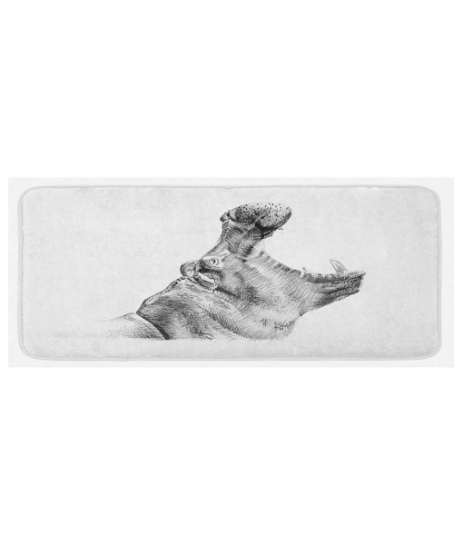 Hippo Kitchen Mat